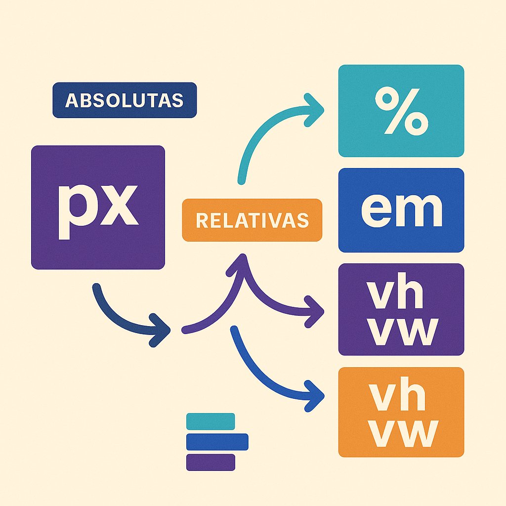Unidades en CSS: px, %, em, rem, vh y vw