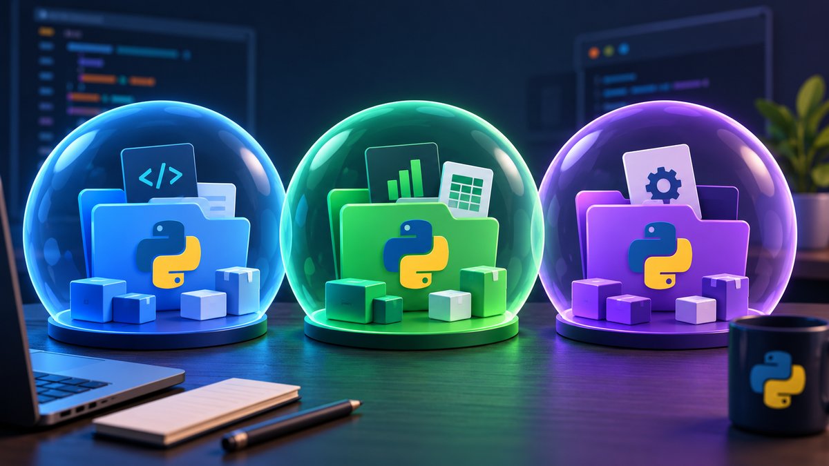 Entornos virtuales y dependencias: cada proyecto en su propia burbuja