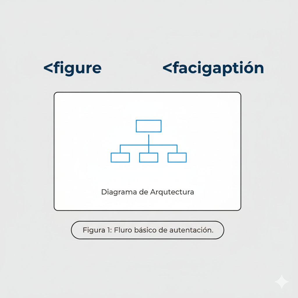 HTML figure y figcaption: cuándo usarlos y cómo escribir leyendas efectivas