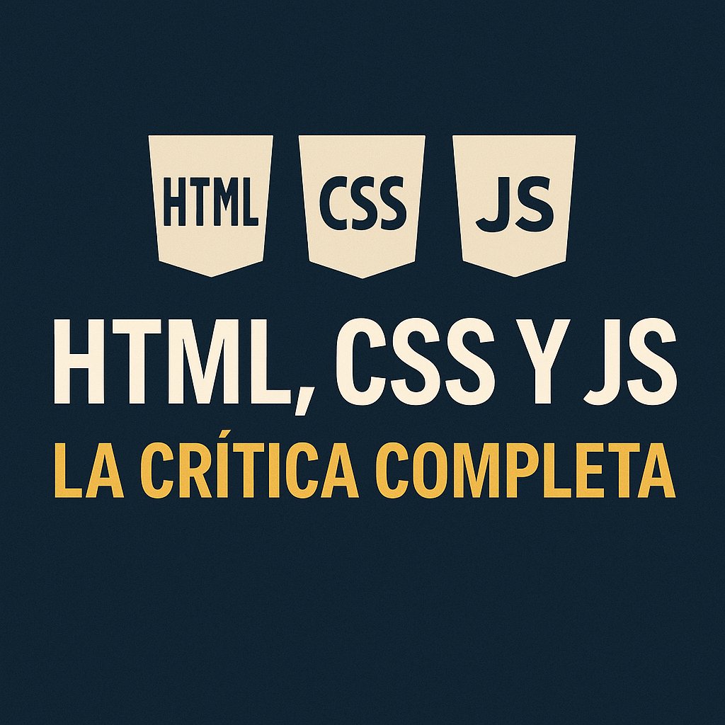 HTML, CSS y JS: La Crítica Completa